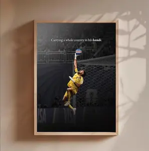 Vozinha Cape Verde Goalkeeper Poster Inspirational Football Wall Art Sports Print 2026 Fan Gift