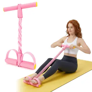 2026 Upgrade Pedal Resistance Bands for Women & Men, Manual Tension Training Pedal, Foot Pedal Resistance Bands, Multifunction Fitness Bands for Abdomen, Waist, Arm, Leg