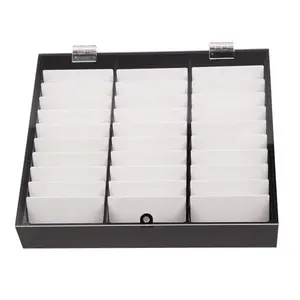 33-Grid False Nail Tip Color Display Holder Storage Box for Nail Art Decoration