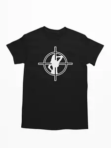 Target Hungry Milf Hunter Merchandise T-Shirt or Tank Top with Approved Logo Design for Everyday Wear - Unisex T-Shirt & Men's Tank Top Options