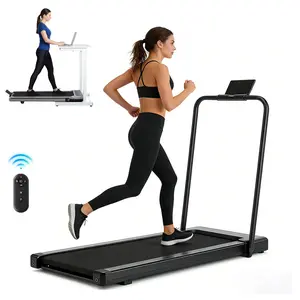 Compact 3-in-1 Under Desk Treadmill - Quiet Walking Pad with Remote & LED Display, 200 LBS Capacity, Portable for Home/Office