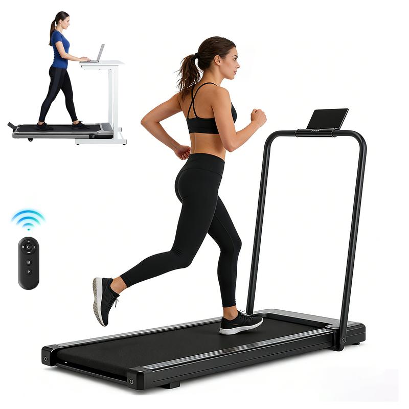 Compact 3-in-1 Under Desk Treadmill - Quiet Walking Pad with Remote & LED Display, 200 LBS Capacity, Portable for Home/Office