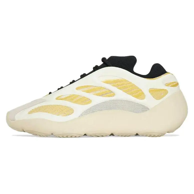 Adidas Yeezy 700 V3 'Safflower' Sporty Trendy Sports Shoes - Retro-Inspired Sneaker with Primeknit Upper, Boost Midsole, Rubber Outsole for All Seasons, Sporty Shoes