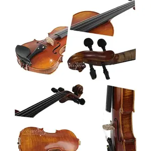 D Z Strad Violin - Model LC101 - High-Grade Carved Top Violin Outfit