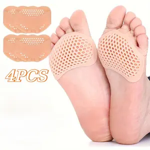 Gel Foot Pads for Men and Women, Toe Cushion Inserts, Heel Buffer, Forefoot Support, Gel Insoles, Cushioned Insoles, Soft Insole, Shock Absorbing Insoles for Shoe Comfort, Foot Care Accessories