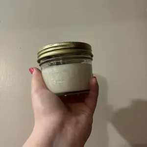 Soy Wick Candle in Glass Jar with Gold Lid - Perfect for Home Decor and Relaxation