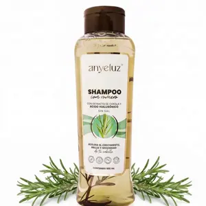 Anyeluz Shampoo with Rosemary Extract and Hyaluronic Acid 500ml for Hair Growth Shine and Strength