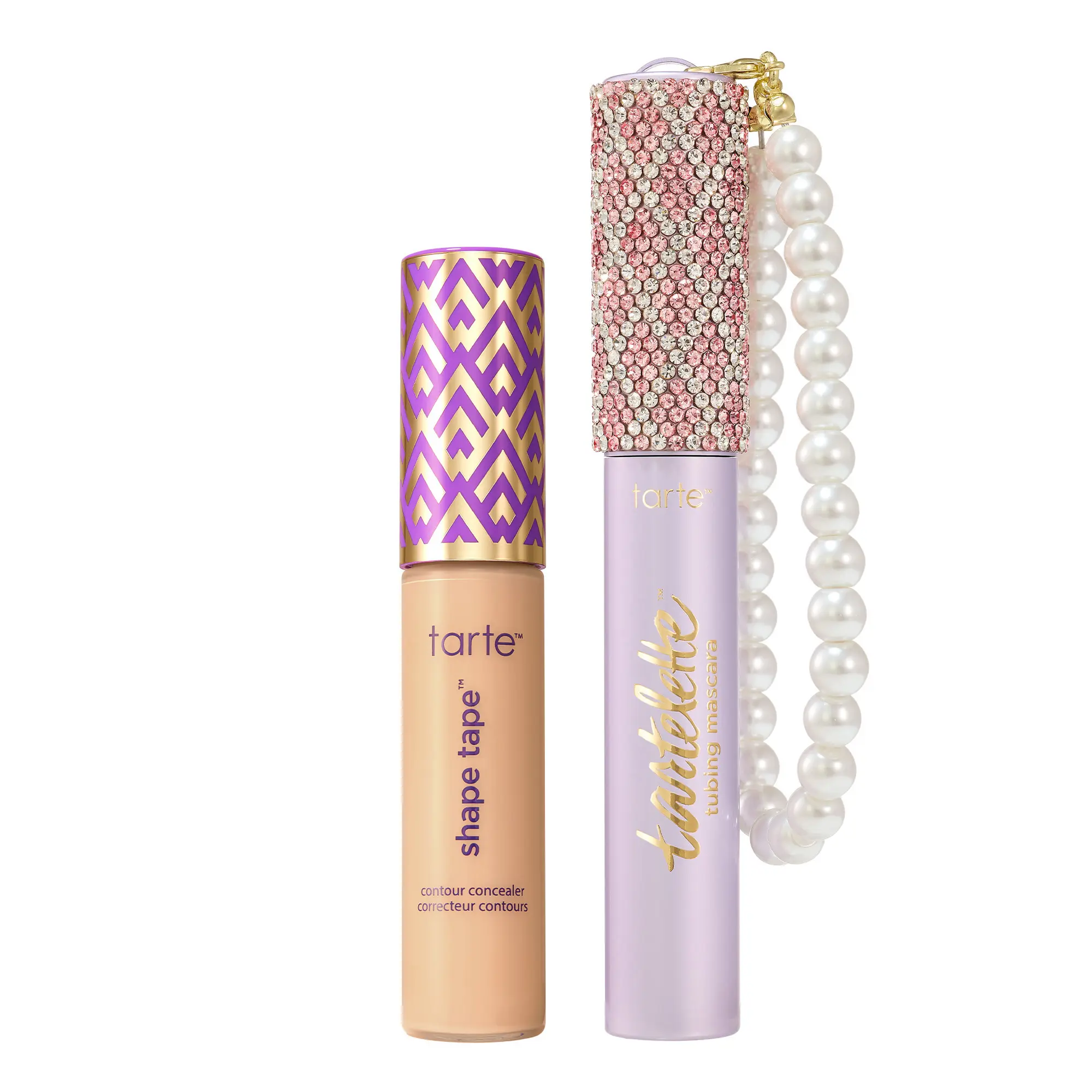 tarte SPOTTED icons best-sellers set - shape tape full coverage concealer + free tubing mascara