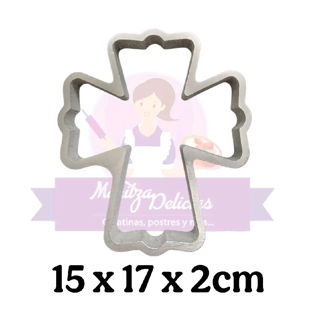 Cross Rosette Mold / Cruz Molde Buñuelo