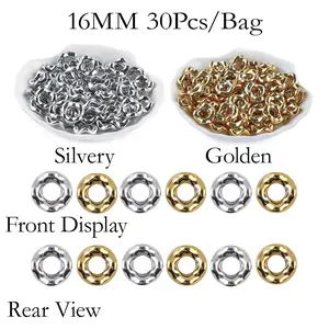 16mm 30Pcs Gold/Silver Wavy Spacers for Beaded Pens Acrylic Flower Beads Colorful Wave Spacer Focal Bead for Jewelry Making Pen Bracelet Necklace Earrings DIY Crafts Acrylic Beads Mix Bead Assortment