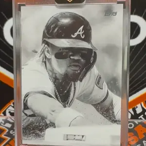 2025 Topps Update Ronald Acuna Jr. Keegan Hall Art Cards SSP #KHAC-29 Braves