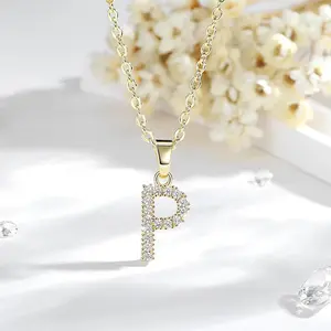 Initial "P" Pendant