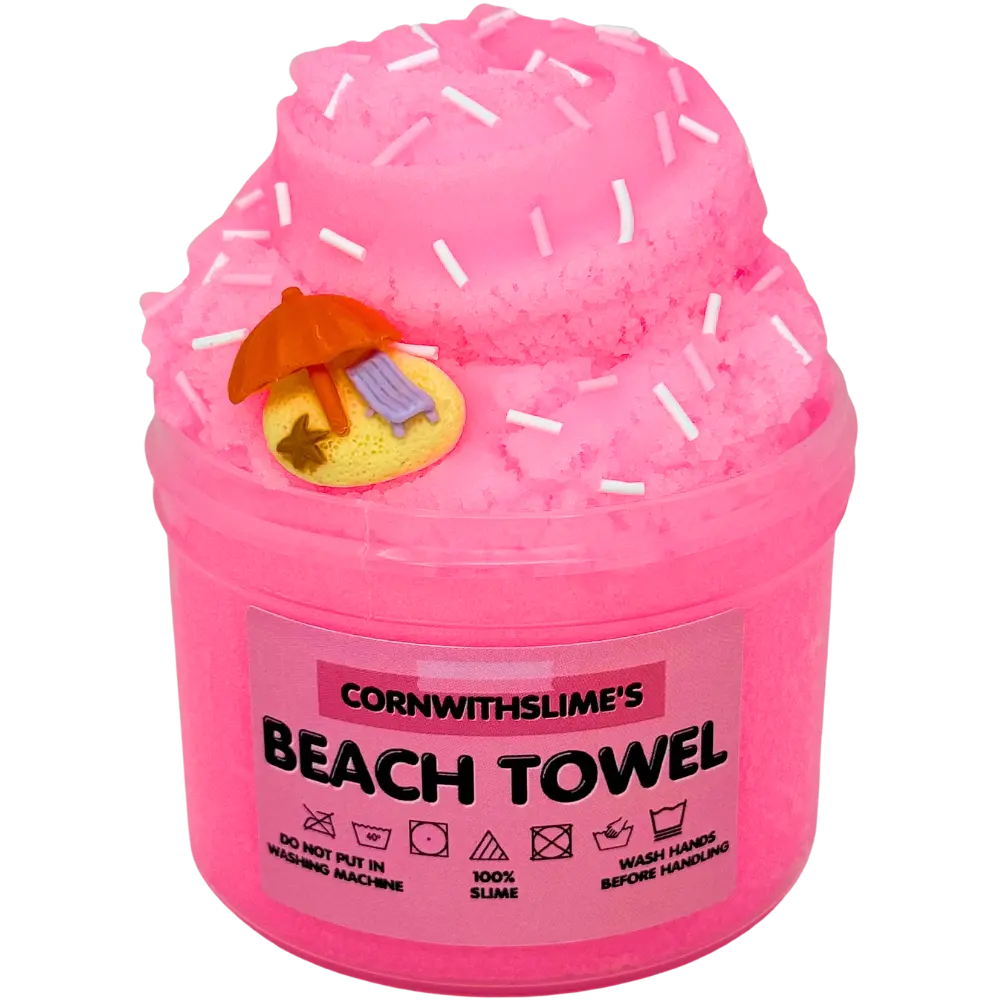 Beach Towel 8oz Slime Icee Texture Scented Watermelon Lemonade