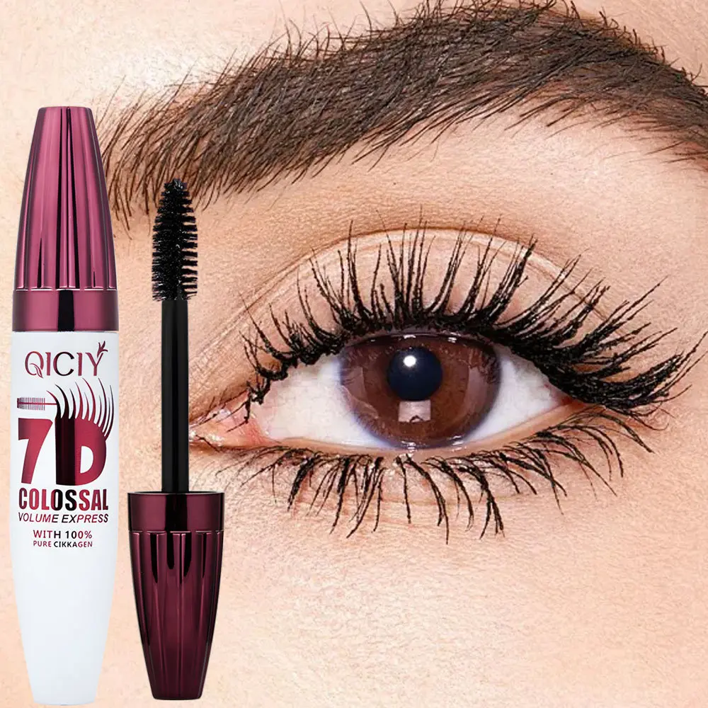 QICIY 7D Colossal Volume Express Mascara Waterproof Lengthen Curl
