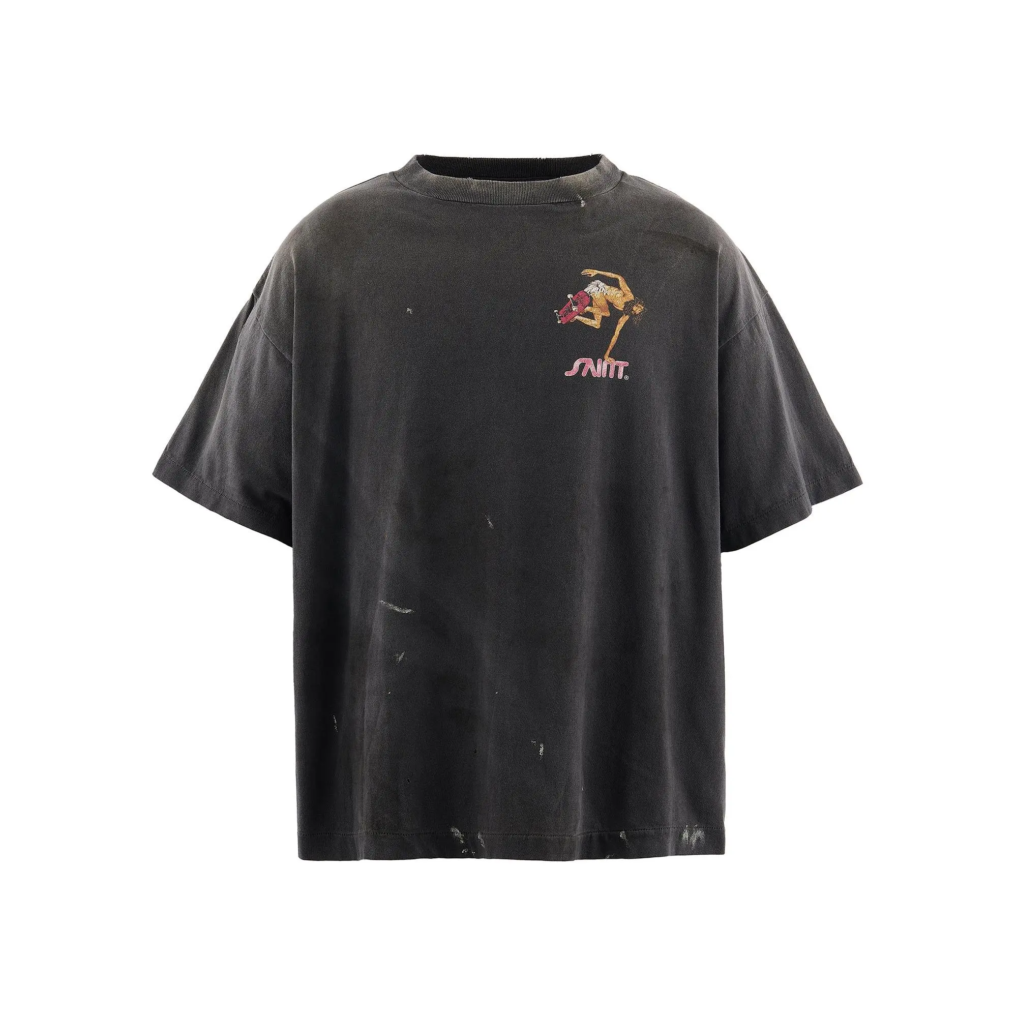 Saint Michael 'Skate' SS T-Shirt in Black