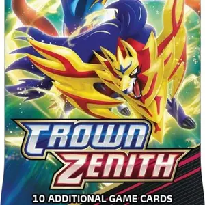 Pokémon Crown Zenith Booster Pack - 10 Additional Game Cards for Collectors and Players
