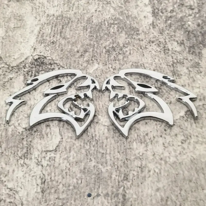 Hellcat Car Side Emblems | 2Pcs