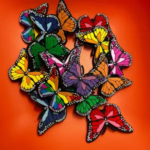 Colorful Butterfly Design Theme Shoe Charms Best Quality JuliesDecalDesign