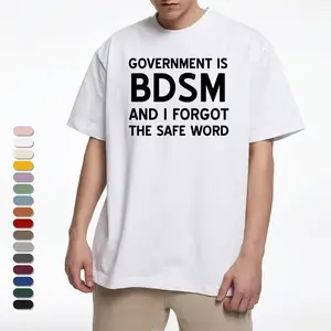 I Forgot The Safe Word T-Shirt, Graphic Round Neck Shirt, Comfortable Streetwear, Men Cotton Shirt, Casual Streetwear