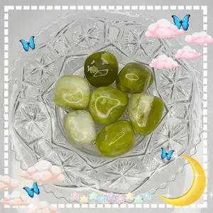 Green Jade Tumbles (Medium to Large)