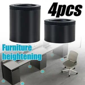 4pcsFurniture feet office furniture cabinet feet bedside TV cabinet adjustable cabinet feet round thickened support legs round suitable for cabinets TV cabinet coffee table sand