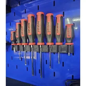 Magnetic Screwdriver Holder | Fits Icon Professional Screwdriver Set 70309 73154 | Toolbox Organizer | | 3D Printed Tool Rack By S3c