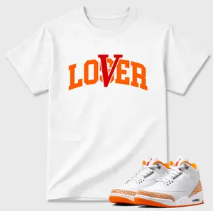 Varsity Loser Shirt To Match 3 Orange Citrus, 3 Orange Citrus Sneaker Matching Shirt, Jordan Match Tee, Cotton Unisex Graphic T-Shirt