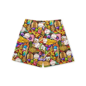Baller Lifestyle | Graffiti Baseball Shorts – 5" Premium Athletic Shorts for Youth & Adults | Lightweight Breathable Summer Sports Shorts | Baseball Training, Gym & Everyday Activewear