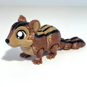 Flexi Chipmunk - 3D Printed Articulating FIgure