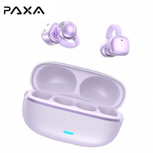 PAXA ChicClip Clip-on Design Earphones, Upgraded Panoramic Sound Headset, Comfortable Wearing & IPX5 Waterproof Sports Earbuds for Work, Fitness
