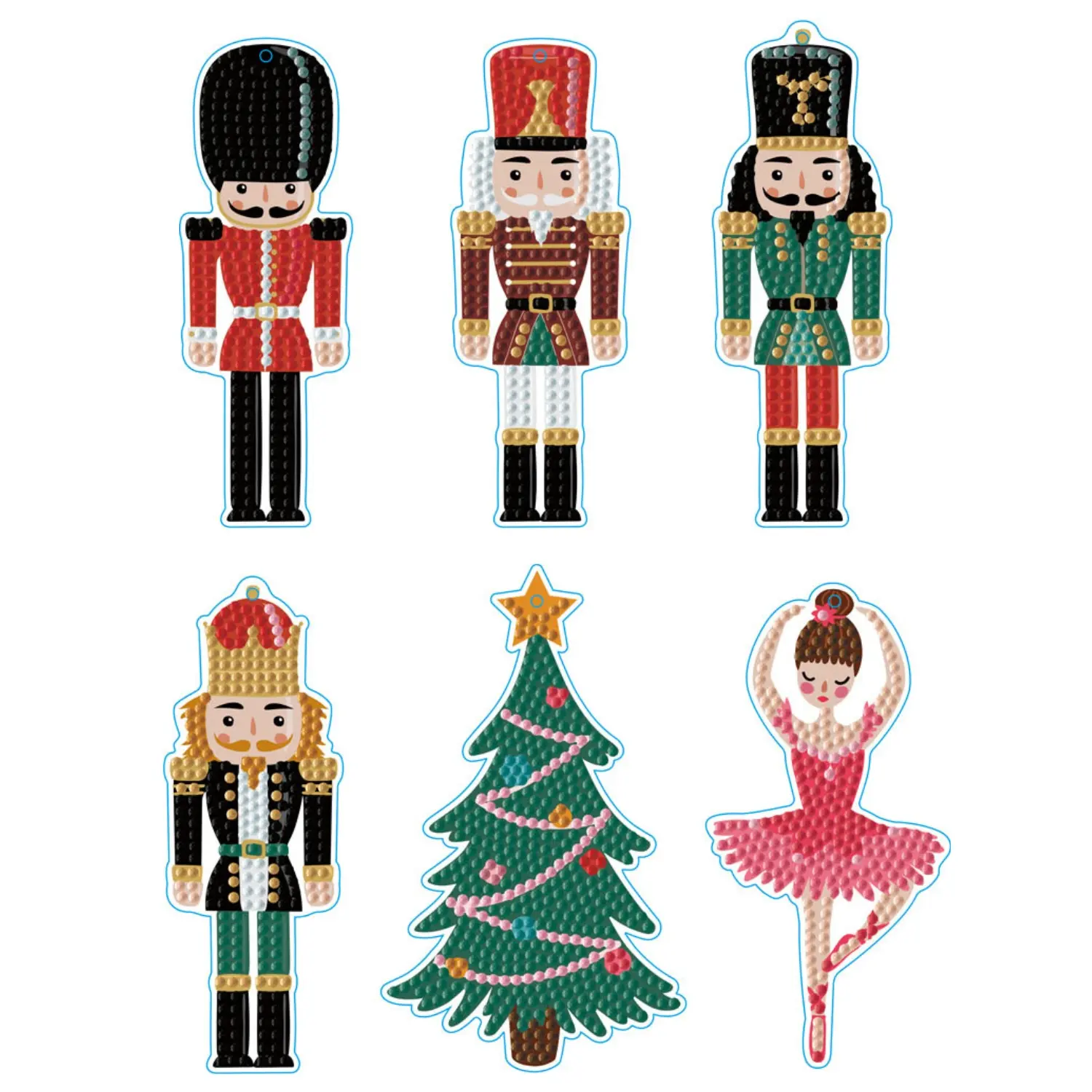 Diamond Dotz Diamond Art Kit - Lightweight DIY Ornaments, Beginner-Friendly Needlework Craft Supplies for Toys & Hobbies, Ideal for Trees & Garlands