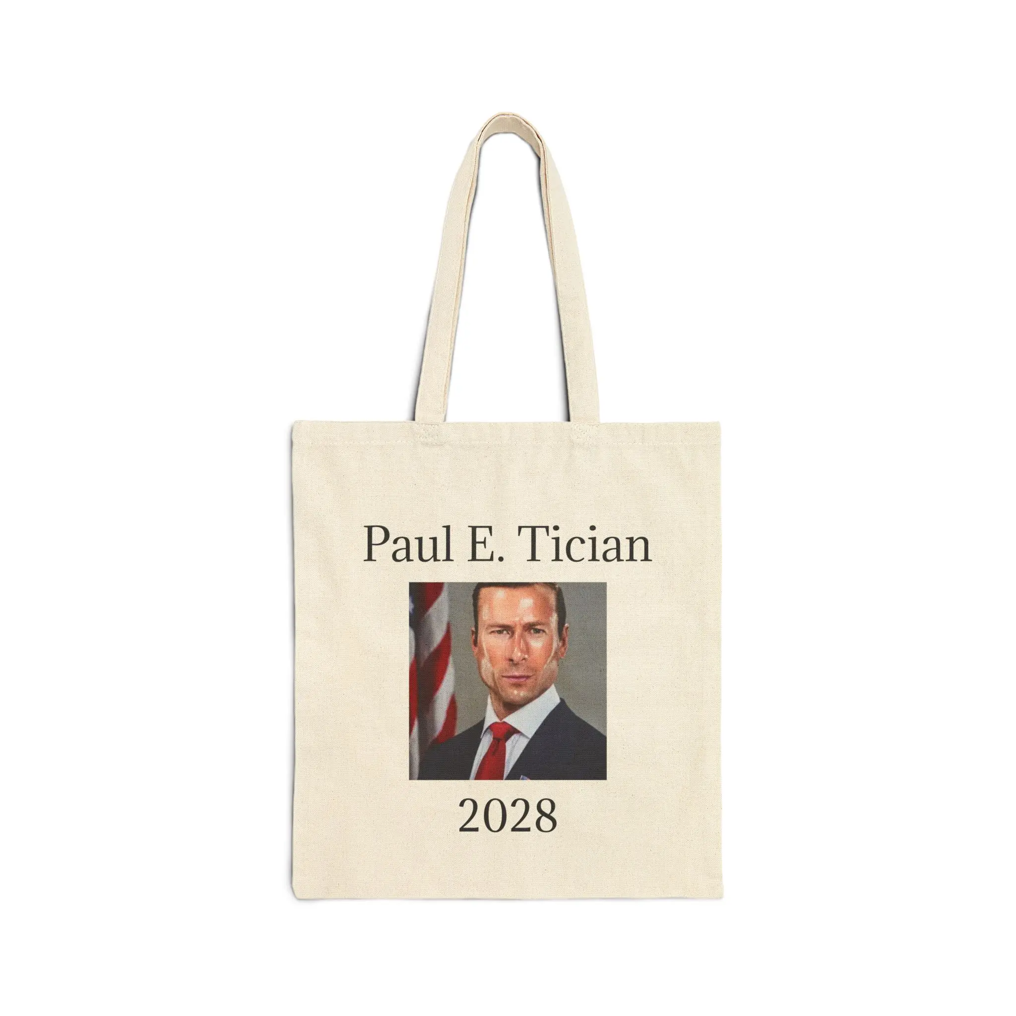 Paul E. Tician 2028 Tote Bag | Portrait Political Campaign