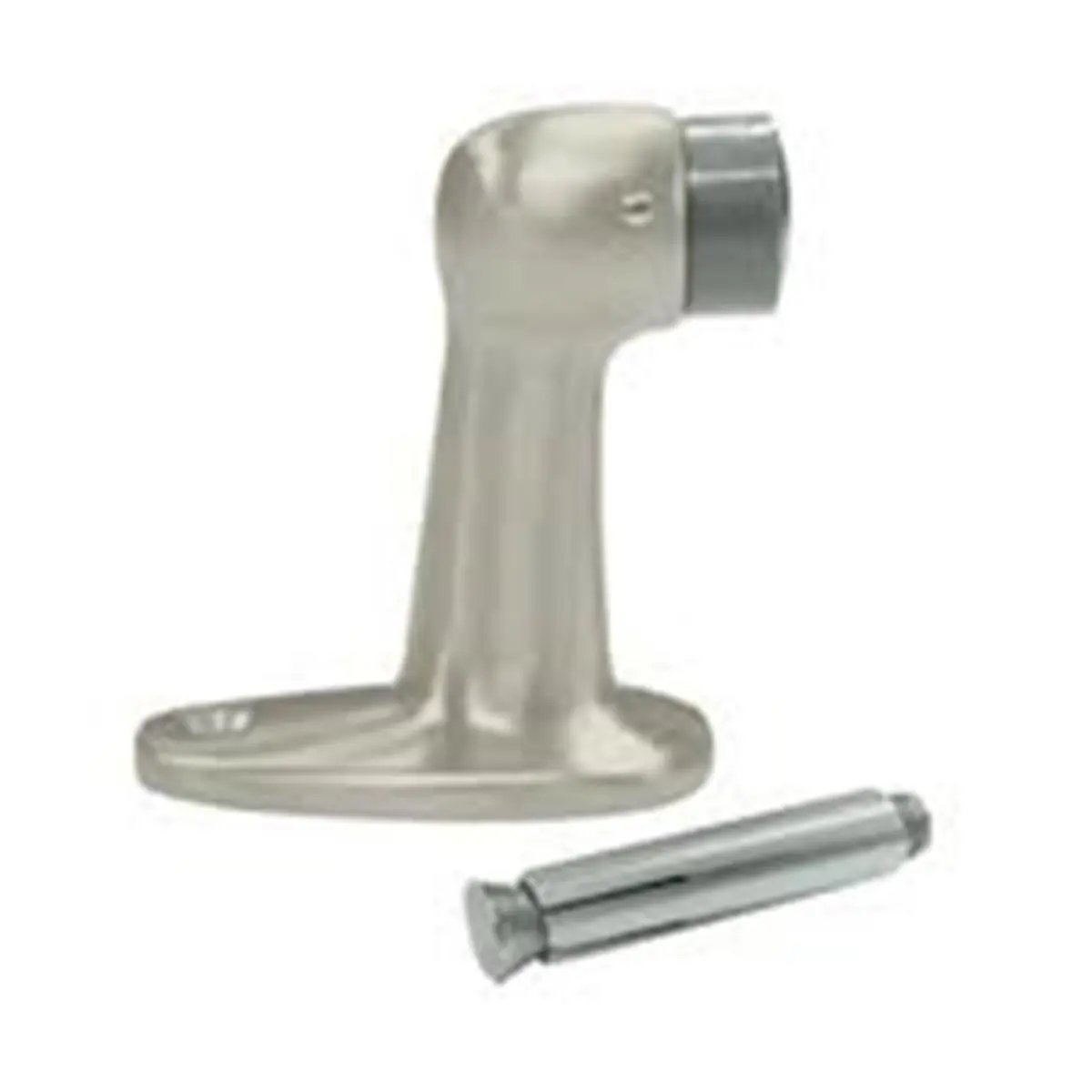 Deltana FDB278U3-UNL Unlacquered Finish Solid Brass Door Bumper, 2.87 in., High-Quality, Easy-to-Install, Security-Enhancing, Ideal for Entrance Ways