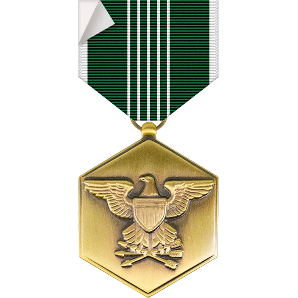 Army Commendation Medal Shape Sticker, for DIY Scrapbooking & Stamping Crafts