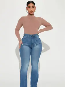 Deep In My Soul Flare Jeans - Light Wash