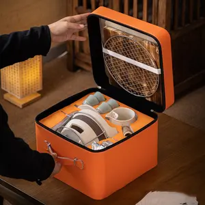 BBQ Tea Set 4 Cups With Pitcher High-end Gift Package Reusable