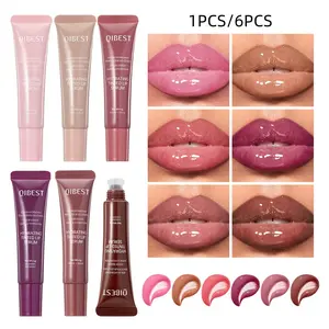 Long-Lasting Lip Gloss, Moisturizing Hydrating Nourishing Glossy Lip Glaze Stick, Plumping EffectLip Oil Lipstick for Women & Girls, Makeup