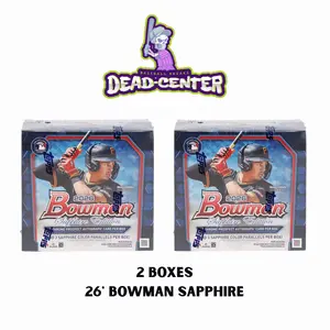 6/15 Break 2 Pick Your Team Break (2 Boxes 26' Bowman Sapphire) 2 Autos