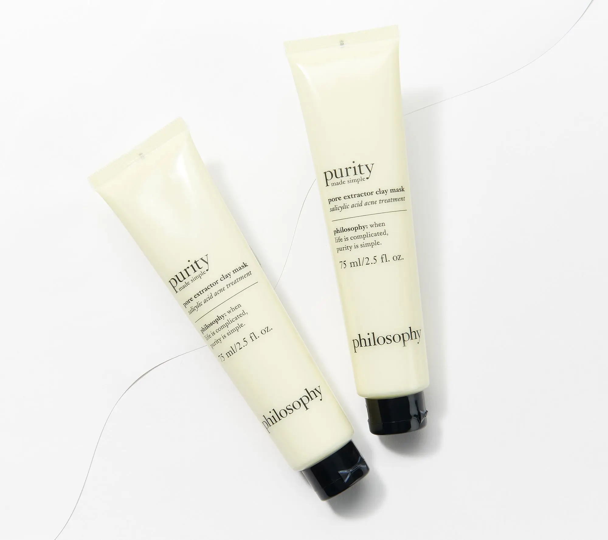 philosophy pore extractor clay mask 2.5oz duo philosophy pore extractor clay mask 2.5oz duo