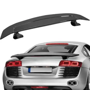 【Summervibes】VEVOR GT Wing Car Spoiler, 46.3 inch Universal Spoiler, Compatible with most Sedans and Coupes, High Strength ABS Material, Car Rear Spoiler Wing, Racing Spoiler BGW/JDM Drift Glossy Black