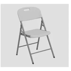 Techni Home  Set of 4 Granite White Folding Chairs