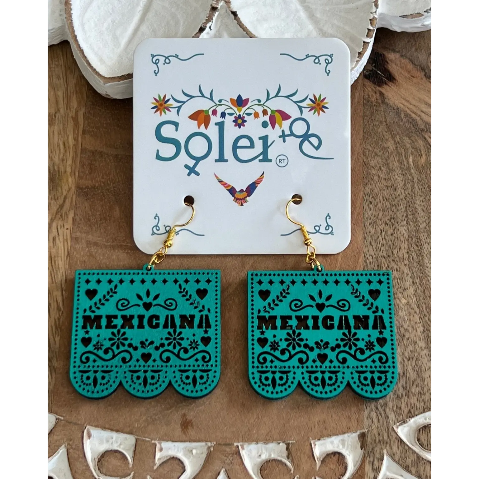 Papel Picado Mexicana Earrings