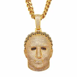 Stylish Face Pendant, Versatile Jewelry for Daily Wear