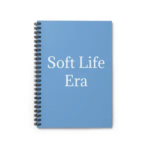 Blue Soft Life Era Vision Journal