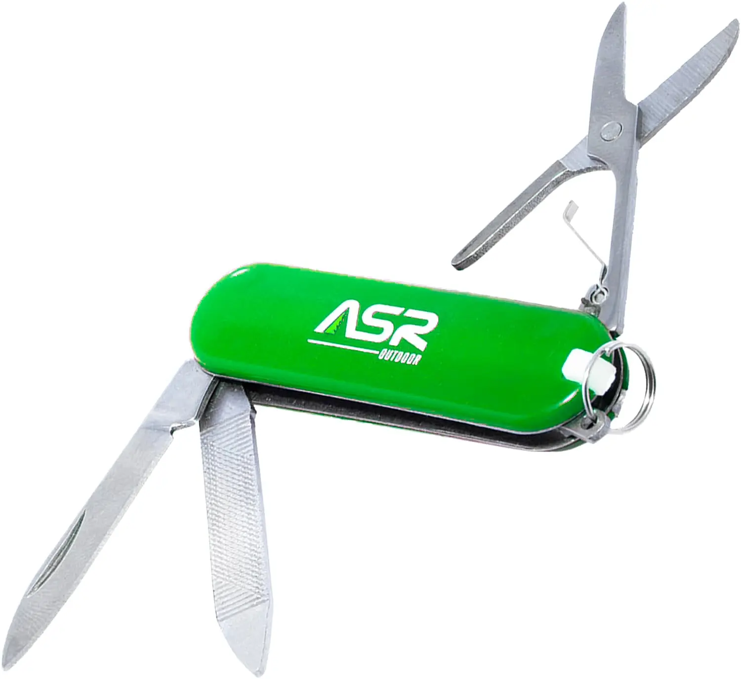 ASR Outdoor Compact Multi-Tool Utility Knife, EDC Pocket Knife for Hiking-Light Outdoor Use, Everyday Carry Emergency Gear, Edc Pocket Knives