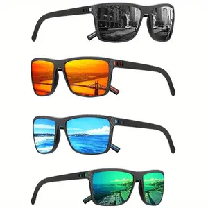 Pack Of 4 Sunglasses for Men Vintage Style Driving Travel Sun Glasses Lightweight Frame UV Protection Goggles