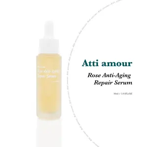 Atti amour Rose Anti-Aging Repair Serum Wrinkle Reduction Deep Hydration & Glossy Finish B-ri-ghtening & Even TO-NE