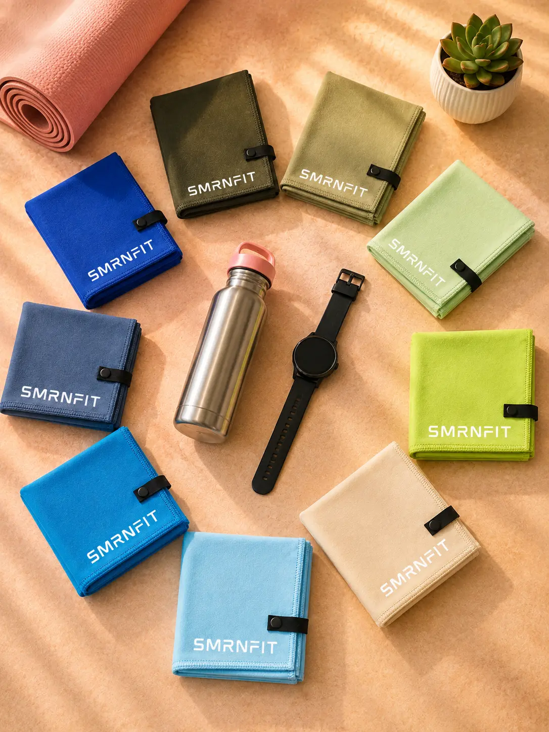 SMRNFIT Microfiber Towel