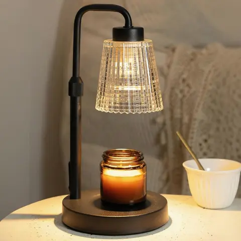 Candle Warmer Lamp, with Timer Dimmer Adjustable Height, Birthday Gifts for Women, for Mom, House Warming Gift New Home, Wax Melt Warmer for Scented Jar Candles