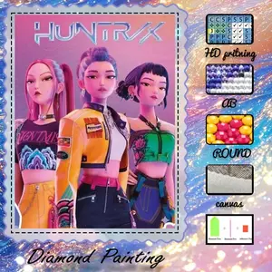 5D-DIY, advanced velvet canvas, diamond art, diamond painting kits, sci-fi, fashion, youth. AB diamonds, fairy dust diamonds, crystal diamonds, perfect home decor, handmade diamond art painting kits, special craft diamond art kits. Handcraft